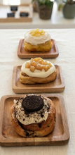 Load image into Gallery viewer, Caramel Apple Bliss Cinnamon Roll
