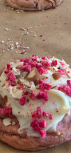 Load image into Gallery viewer, White Chocolate Raspberry Almond Cookie (Half Dozen)

