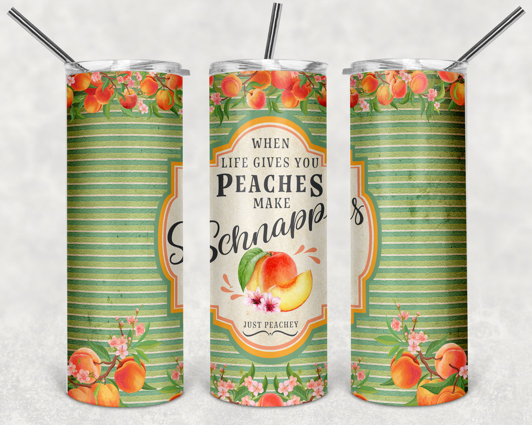 When Life Gives You Peaches, Make Schnapps